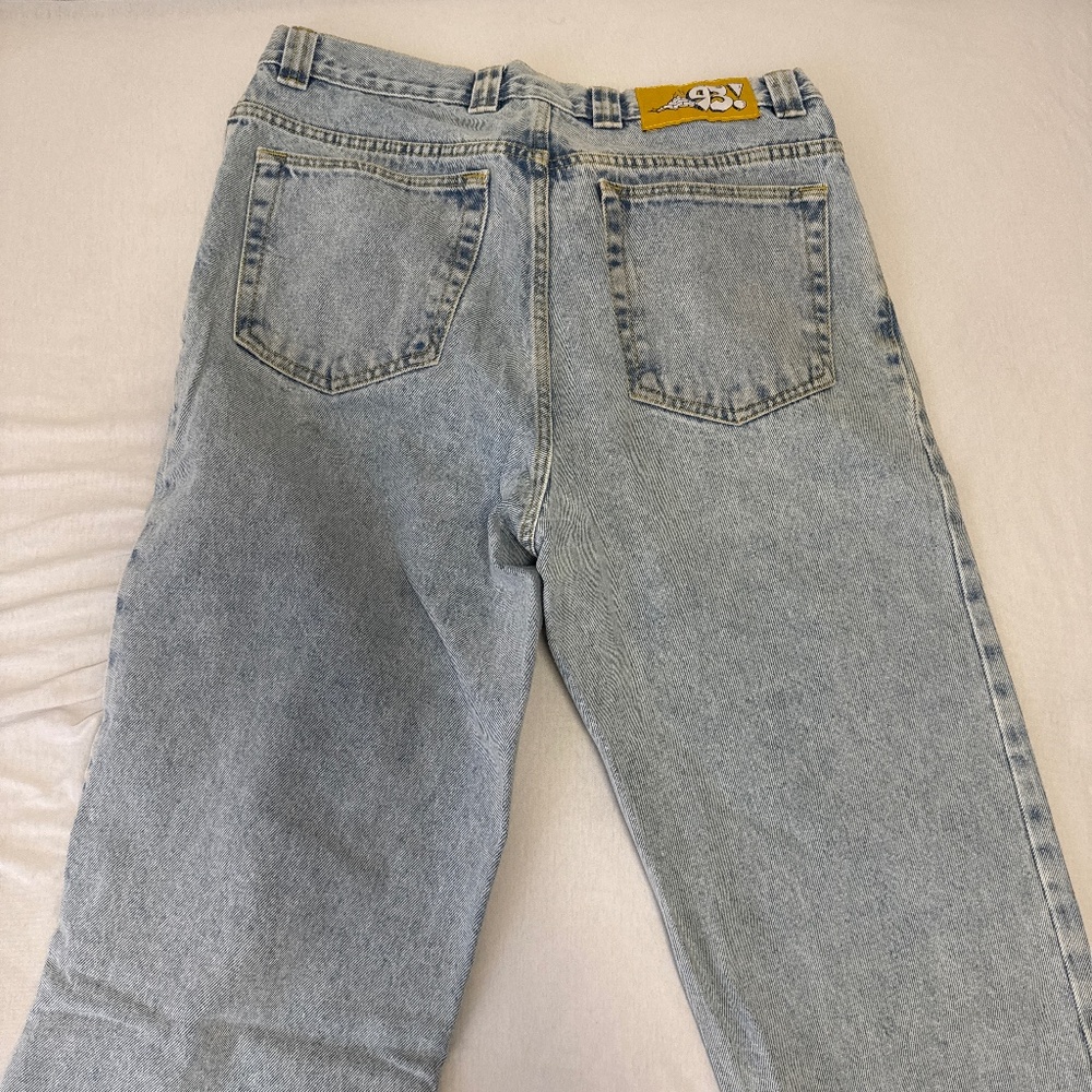 Polar Skate Co. '93! Denim Pants - Light Blue - 32/32 - Baggy Fit